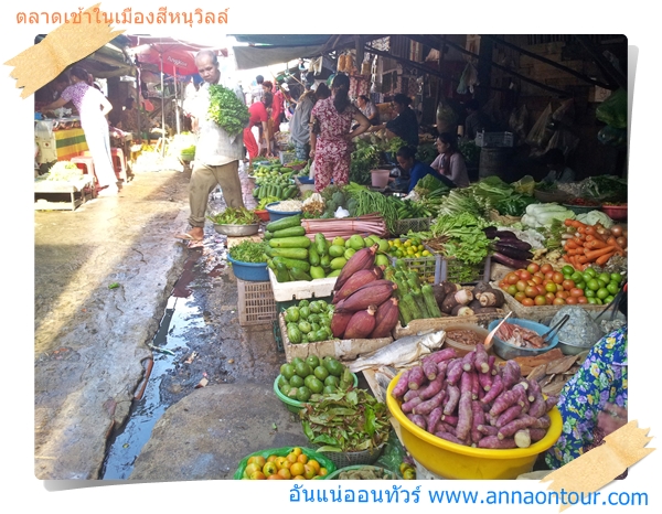 ตลาดเช้าขายพืชผักสวนครัว