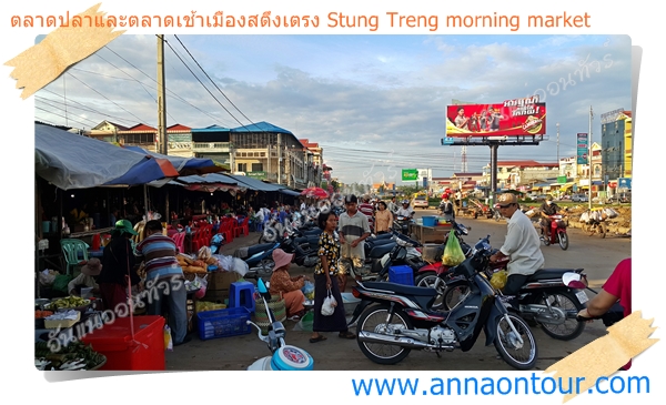 Stung Treng morning market