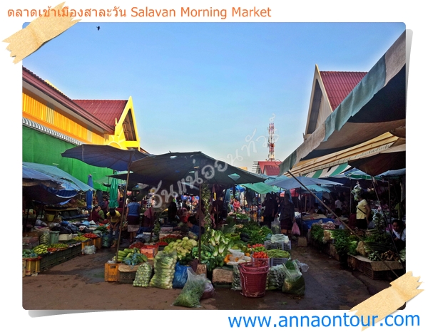 Salavan Morning Market