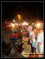 บรรยากาศถนนคนเดินเวียงจัน