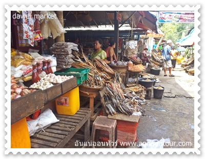 ตลาดปลาแห้งทวาย