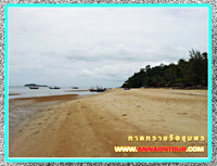 ริมทะเลหาดทรายรี จังหวัดชุมพร