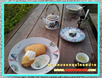 ข้าวต้ม กาแฟ มันโถร้อน ๆ