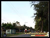 ถนนริมหาดบ้านกรูด