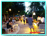 บรรยากาศภายในตลาดซิเคด้า