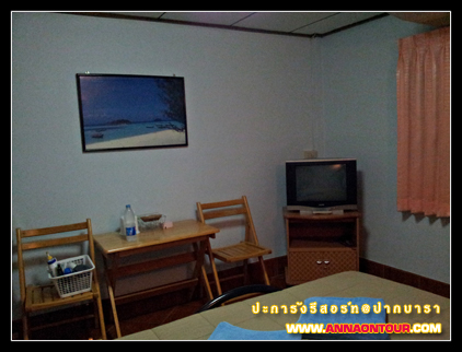 เครื่องอำนวยความสะดวกภายในห้องพักปะการังรีสอร์ท